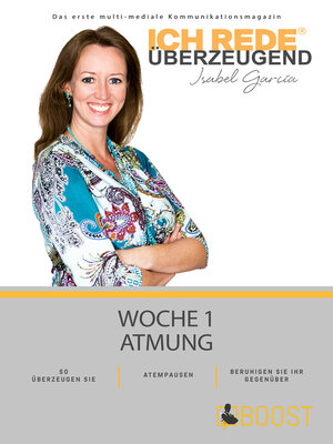 cover image of Ich REDE. Überzeugend--Woche 1 Atmung